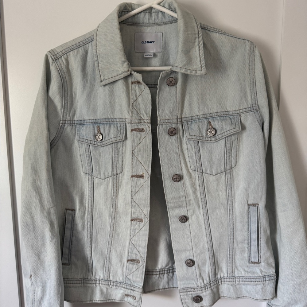 Women's Light Blue Denim Jean Jacket